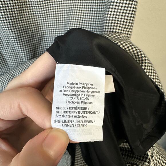 J CREW 365 Sheath Dress Mini Houndstooth Size 00 Office Workwear Professional - Picture 6 of 7